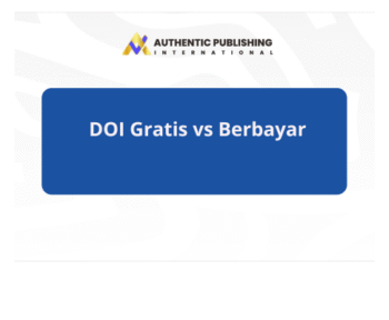 DOI Gratis vs Berbayar