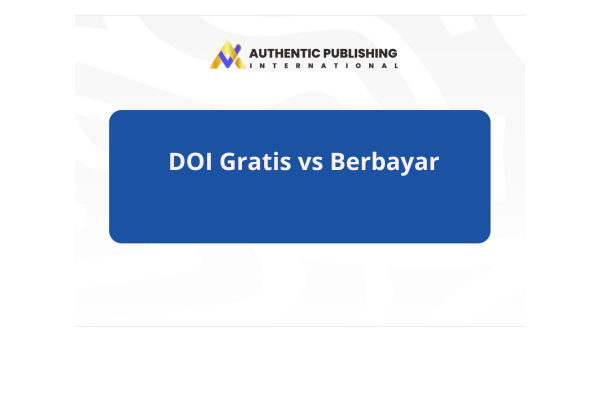 DOI Gratis vs Berbayar