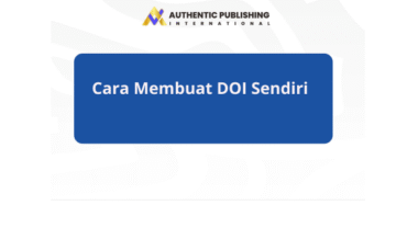 Cara Membuat DOI Sendiri