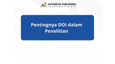Pentingnya DOI dalam Penelitian