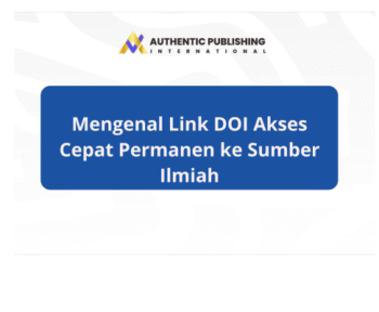 Mengenal Link DOI Akses Cepat Permanen ke Sumber Ilmiah