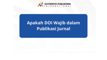 Apakah DOI Wajib dalam Publikasi Jurnal
