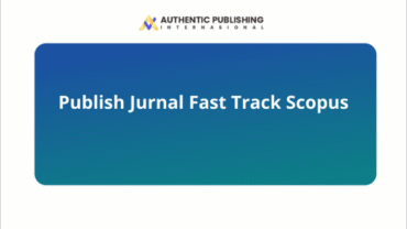 Publish Jurnal Fast Track Scopus