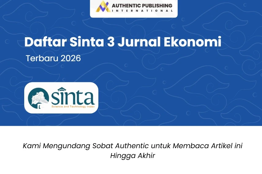 Daftar Sinta 3 Jurnal Ekonomi