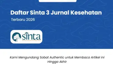 Dafatar Jurnal Sinta 3 Kesehatan