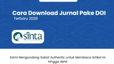 Cara Download Jurnal Pake DOI