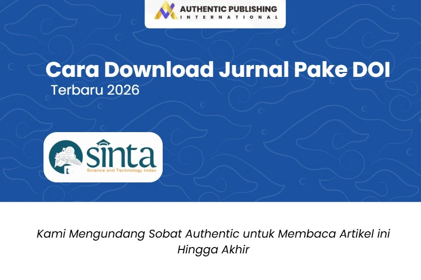 Cara Download Jurnal Pake DOI